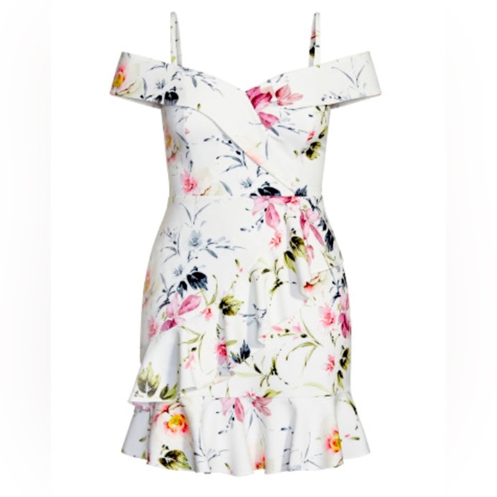Gorgeous Floral Print Dress